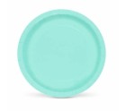 Set de Platos Algon Aguamarina Desechables Cartón 20 x 20 x 1,5 cm (36 Unidades)