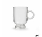 Juego de Tazas de Café Royal Leerdam Sentido 80 ml 6 Piezas (4 Unidades)