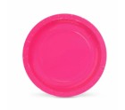 Set de Platos Algon Desechables Cartón Fucsia 20 x 20 x 1,5 cm (36 Unidades)