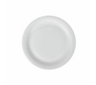 Set de Platos Algon Desechables Blanco Cartón 18 cm (36 Unidades)