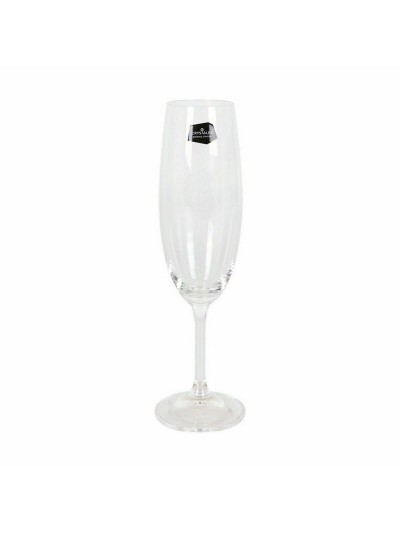 Set of cups Crystalex Lara Champagne 220 ml Crystal (6 Units) (4 Units)