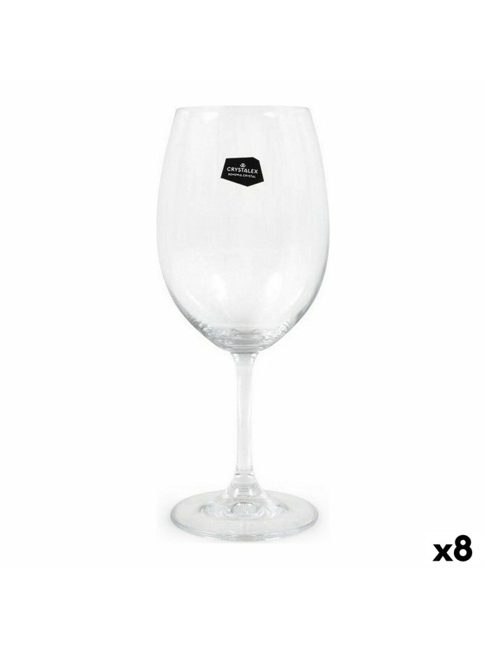 Copa de vino Crystalex Lara Transparente Cristal (6 Unidades) (8 Unidades) (450 cc)