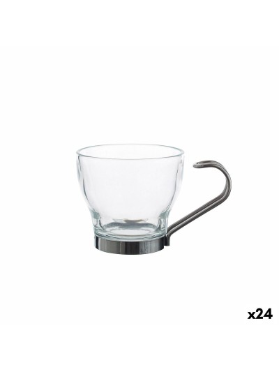 Ensemble de tasses à café La Mediterránea Amberg 100 ml 3 Pièces 24 Unités 9 x 6,5 x 6 cm