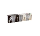 Piece Coffee Cup Set Lima lineal 3 Pieces (24 Units)