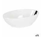 Bowl La Mediterránea Snack Stoneware White 14 x 8,5 x 4 cm (72 Units) (14,1 x 8,5 x 4,4 cm)
