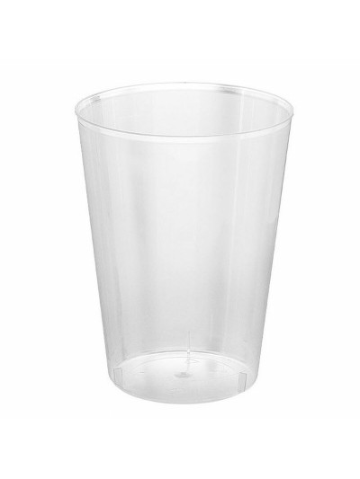 Set de vasos reutilizables Algon Transparente Sidra 40 unidades 500 ml (10 Piezas)