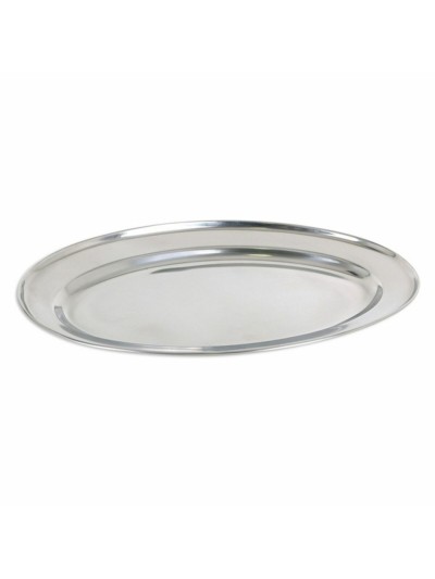 Bandeja Privilege 42853 Acero Inoxidable Oval (18 Unidades) (35 x 22,2 cm)