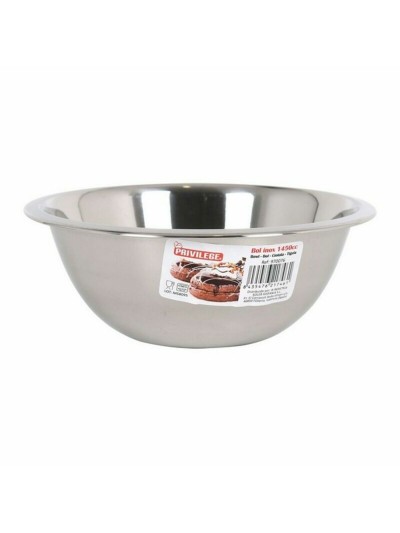 Cuenco Privilege Quttin 1450 ml Acero Inoxidable Metal (24 Unidades)