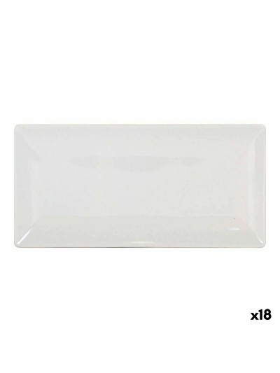 Plat à Gratin La Mediterránea 36218 Rectangulaire 30 x 15 x 2 cm (18 Unités)