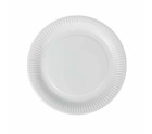 Set de Platos Algon Desechables Blanco Cartón 23 cm (36 Unidades)