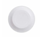 Set de Platos Algon Desechables Blanco Cartón 18 cm (10 Unidades)