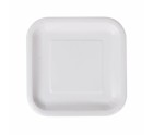 Set de Platos Algon Desechables Blanco Cartón 23 cm (36 Unidades)