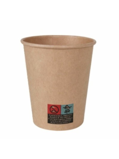 Set of glasses Algon Cardboard Disposable 24 Units 250 ml (50 Pieces)