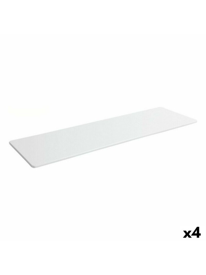 Snack tray Viejo Valle Bayahibe Melamin White 53 x 16,2 x 0,6 cm (4 Units)