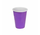 Set de vasos reutilizables Algon Fucsia 24 Unidades 250 ml (25 Piezas)
