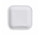 Plate set Algon Disposable White Cardboard 20 cm (10 Units)
