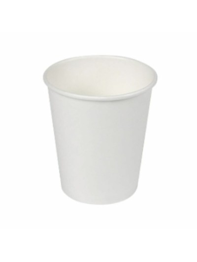 Set de Verres Algon Carton Produits à usage unique Blanc 36 Unités (50 Pièces)