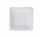 Plate set Algon Disposable White Cardboard 18 cm (10 Units)