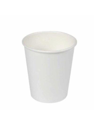 Set de Vasos Algon Cartón Desechables Blanco 20 Unidades (100 Piezas)
