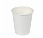 Set de Vasos Algon Cartón Desechables Blanco 20 Unidades (100 Piezas)