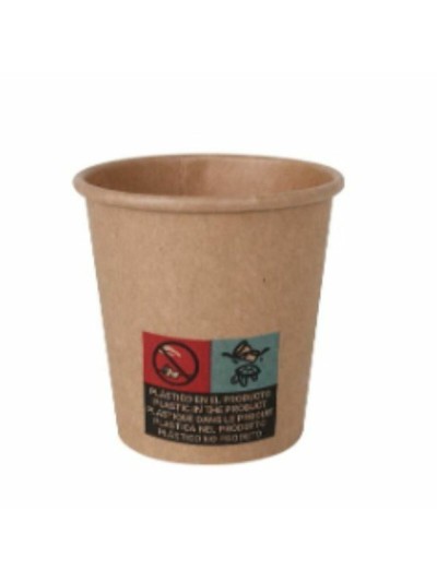 Set of glasses Algon Cardboard Disposable 36 Units 80 ml (100 Pieces)