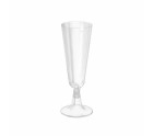 Verres à champagne réutilisables Algon Transparent 24 Unités 150 ml (4 Pièces)