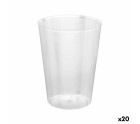 Lot de verres réutilisables Algon Transparent Cidre 20 Unités 500 ml (15 Pièces)