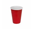 Lot de verres réutilisables Algon Rouge 24 Unités 250 ml (25 Pièces)