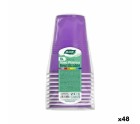 Set de vasos reutilizables Algon Fucsia 48 Unidades 450 ml (10 Piezas)