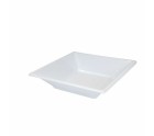 Lot d'assiettes réutilisables Algon Blanc Plastique (24 Unités)