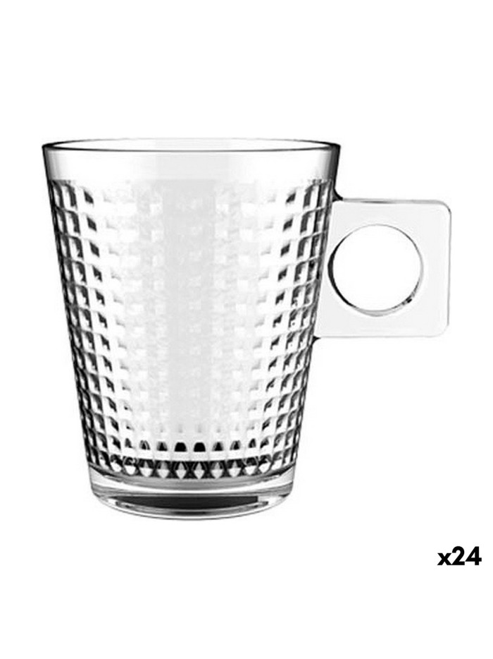 Piece Coffee Cup Set Lima panal 80 ml (3 Pieces) (24 Units)