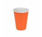 Lot de verres réutilisables Algon Orange 24 Unités 250 ml (25 Pièces)