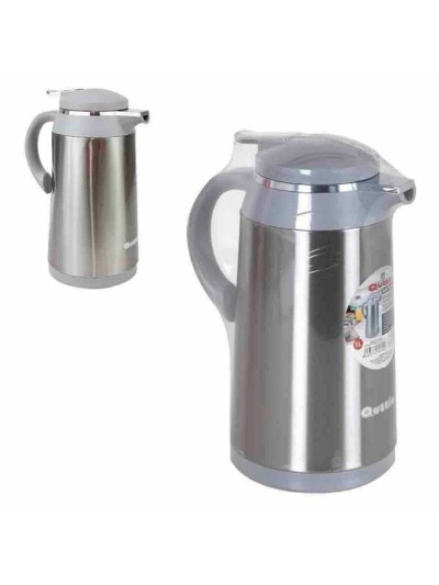 Jarra Térmica Quttin (1 L) Acero 20 x 13 x 27 cm (6 Unidades)