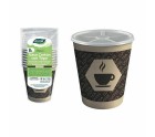 Set of glasses Algon Cardboard Coffee 8 Pieces 250 ml (36 Units)