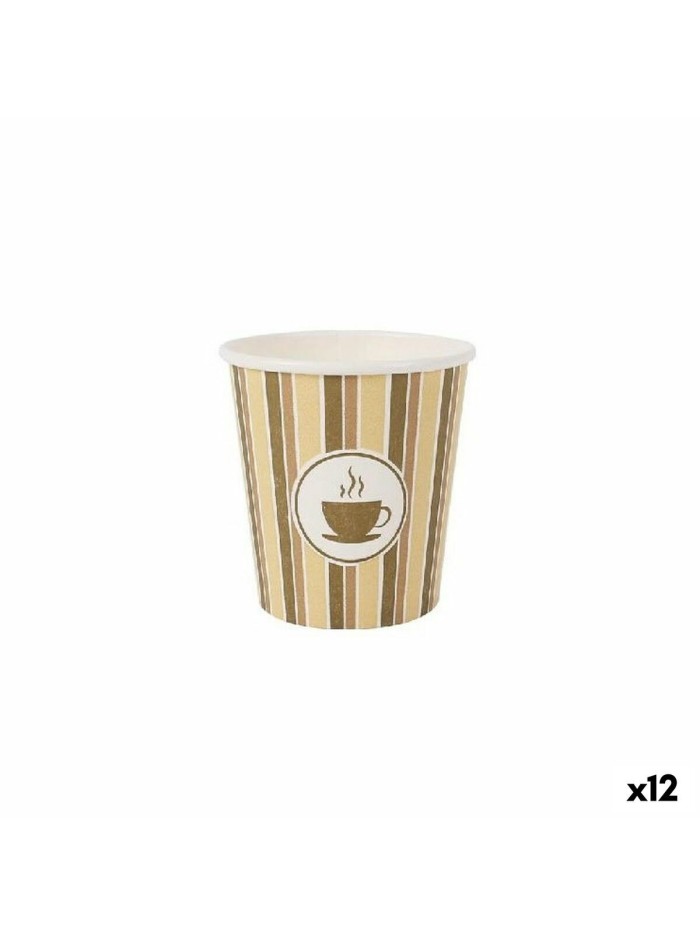 Set de Verres Algon Carton Café 50 Pièces 120 ml (12 Unités)