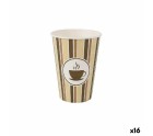 Set de Verres Algon Carton Café 40 Pièces 220 ml (16 Unités)