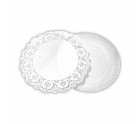 Cake stand Algon White 16 x 16 x 1,5 cm Circular (4 Pieces) (48 Units)