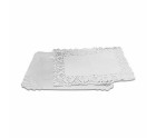 Cake stand Algon White 15 x 22 x 1 cm (4 Pieces) (48 Units)