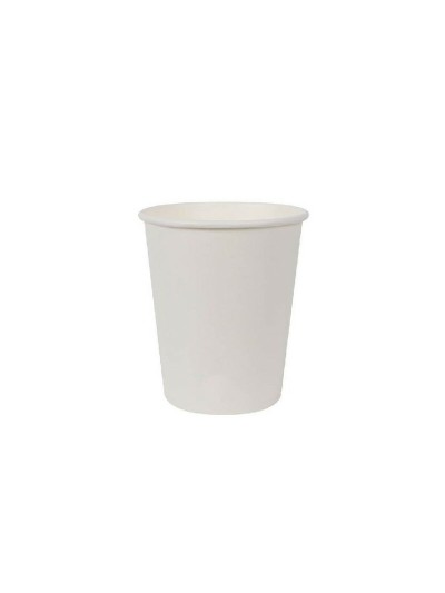 Set de Vasos Algon Cartón Blanco 30 piezas 250 ml (20 Unidades)