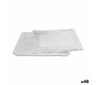 Base de gâteau Algon Blanc 18,5 x 25,5 x 1,5 cm (3 Pièces) (48 Unités)