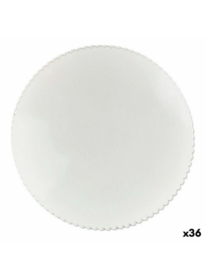 Base de gâteau Blanc Papier Lot 6 Pièces