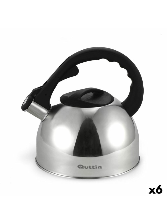 Bouilloire Quttin 3 L Sifflet (6 Unités)