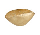 Bowl Golden Glass 38 x 20 cm