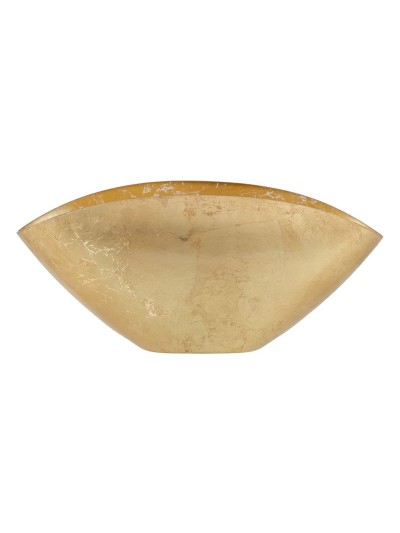 Bowl Golden Glass 38 x 20 cm