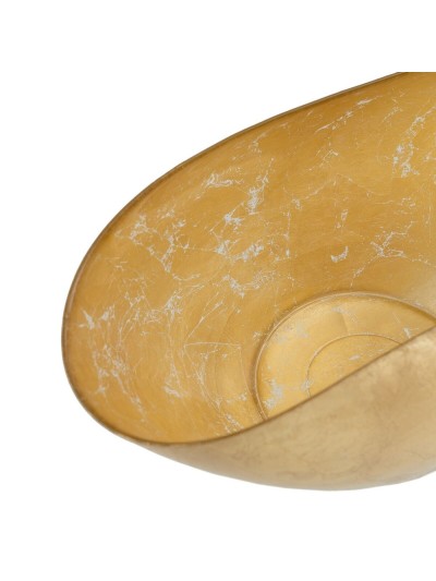 Bowl Golden Glass 38 x 20 cm