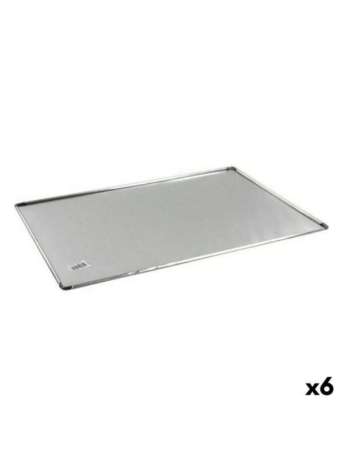 Baking tray VR Aluminium Rectangular 44 x 31 x 0,5 cm (6 Units)