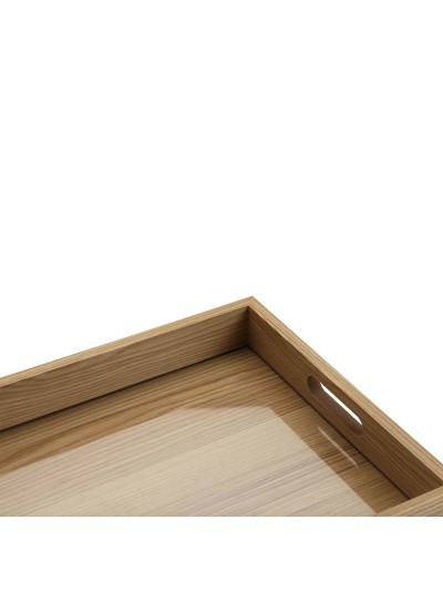 Juego de Bandejas Versa Madera MDF 30 x 5,5 x 40 cm (3 Piezas)