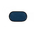 Snack tray La Mediterránea Chester Blue Oval 13 x 8 x 4 cm (24 Units)