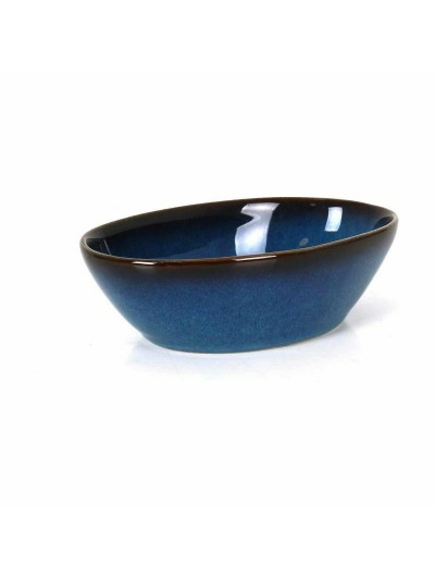 Cuenco La Mediterránea Pica-pica Azul 14,2 x 8,5 x 4,2 cm (24 Unidades)