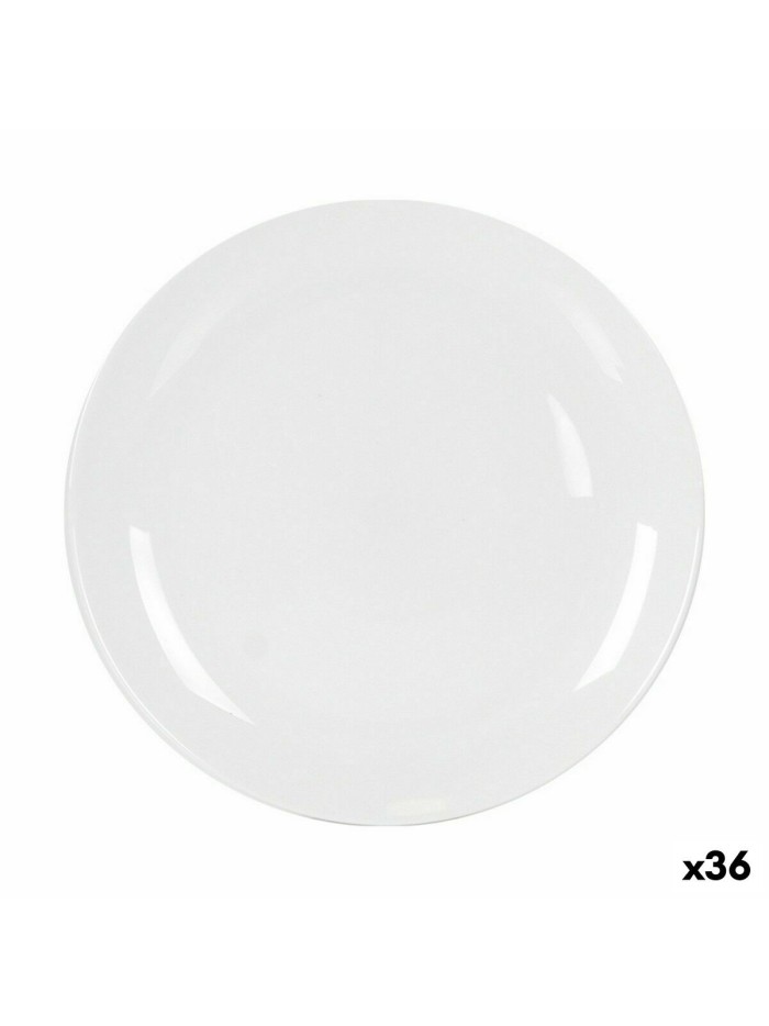 Plato Llano La Mediterránea Whom 25 x 25 x 2 cm (36 Unidades)